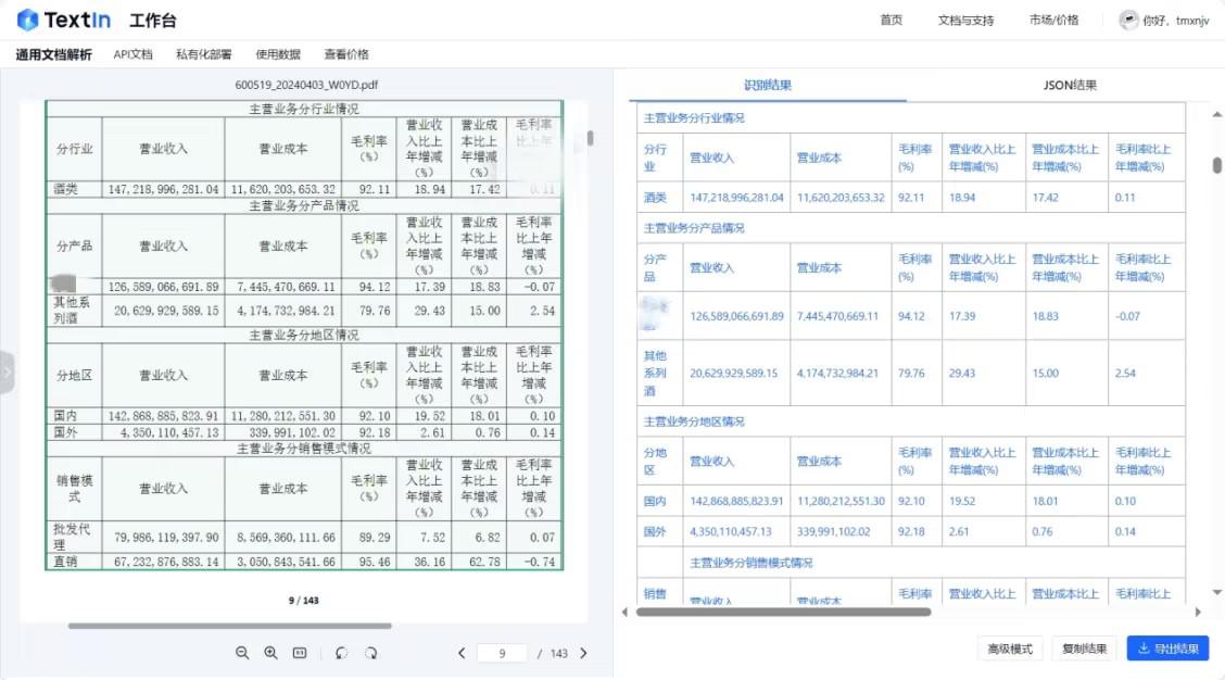 合合信息：利用文档解析技术助力大模型精读财报